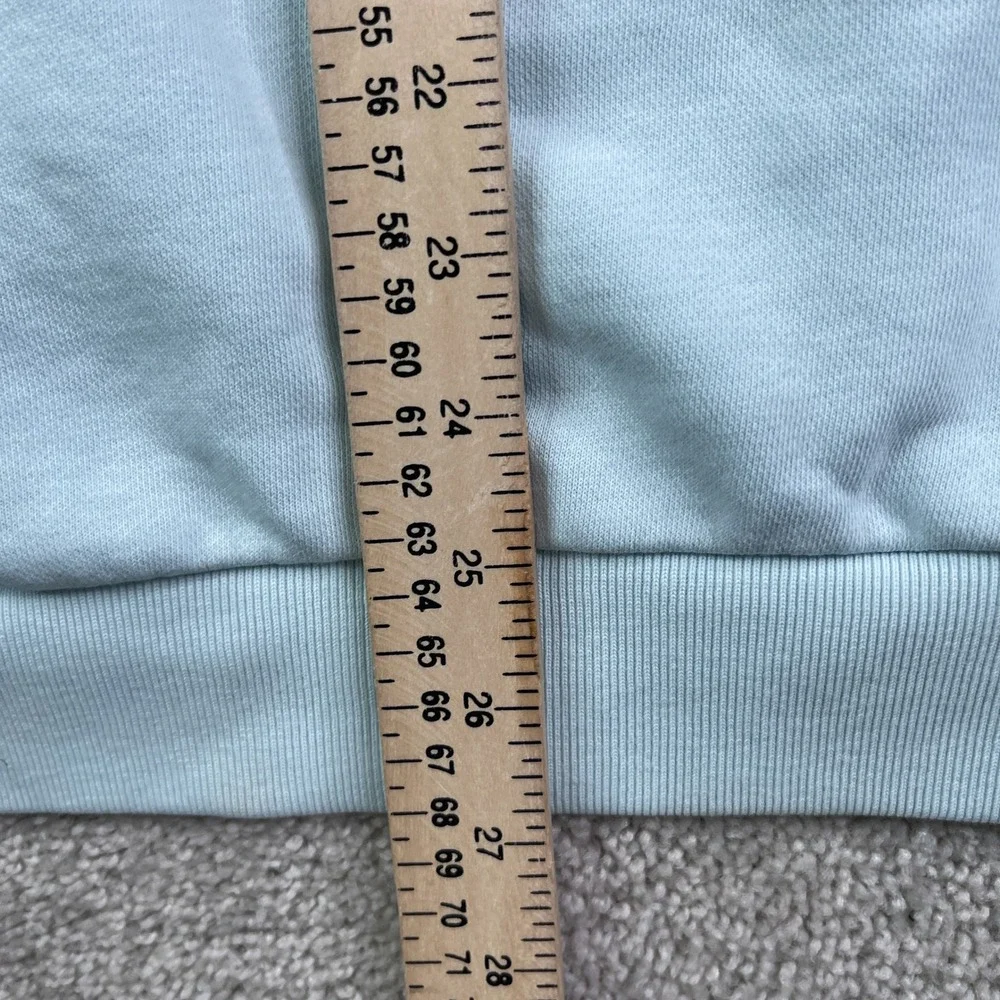 Adidas Sweatshirt Mens XS Light Blue All SZN Season Fleece Crewneck Pullover